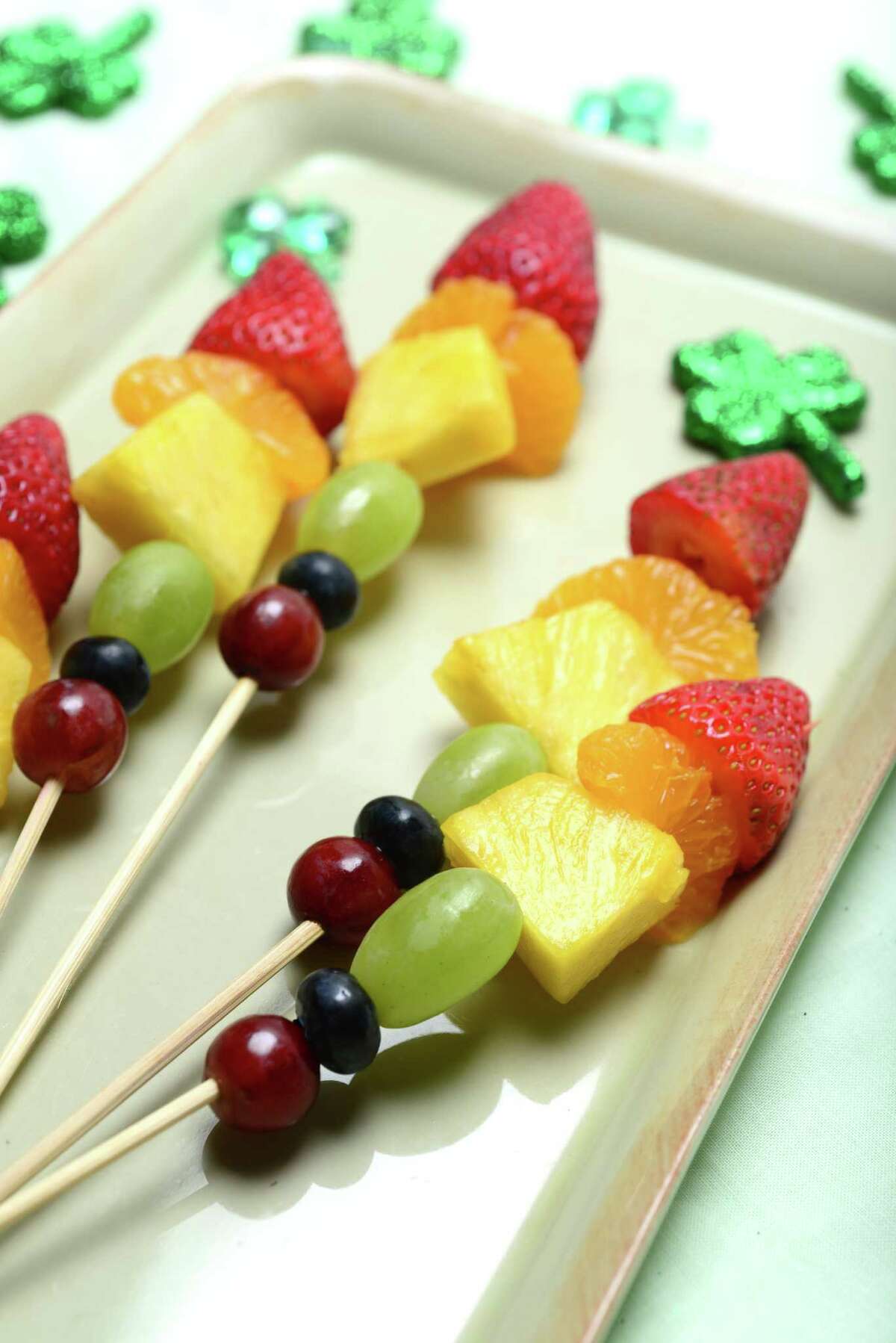 Fruit on stick deserves a good dip
