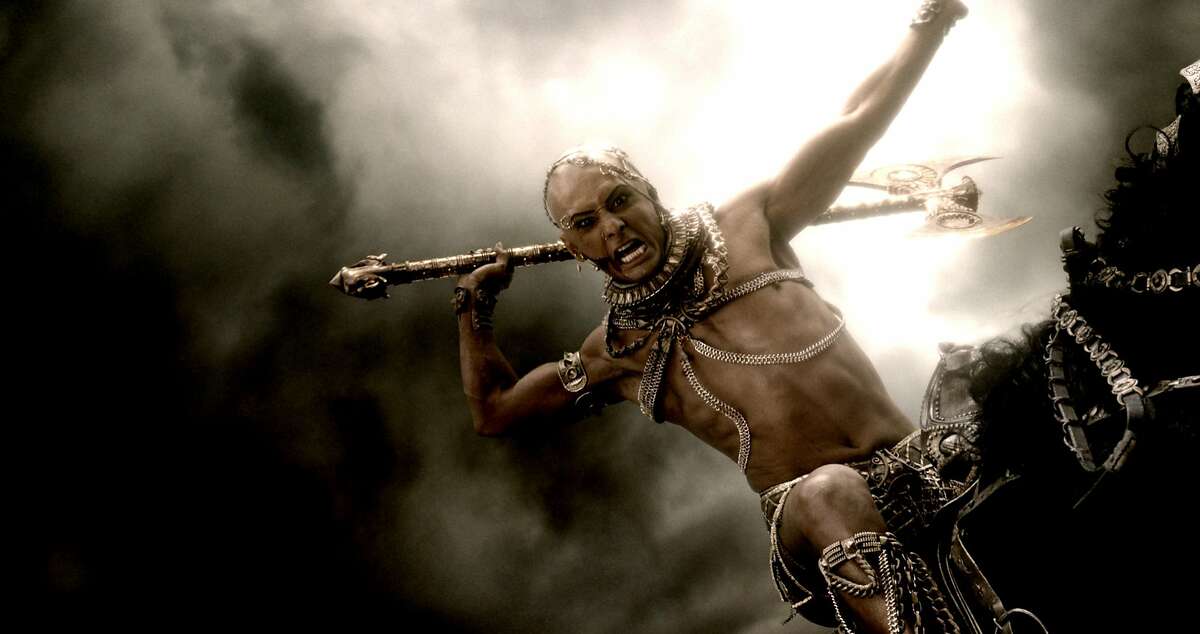 RODRIGO SANTORO as Xerxes in Warner Bros. Pictures' and Legendary Pictures' action adventure "300: RISE OF AN EMPIRE," a Warner Bros. Pictures release.