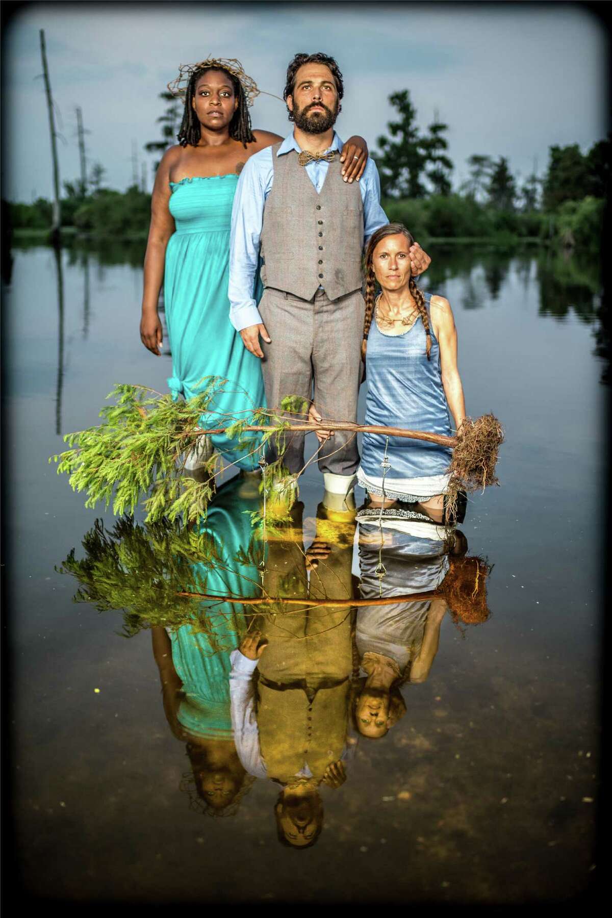 The artists of Cry You One, a collaborative based in Louisiana, will lead workshops and storytelling focused on Gulf Coast restoration at a community salon March 15 at 14 Pews.
