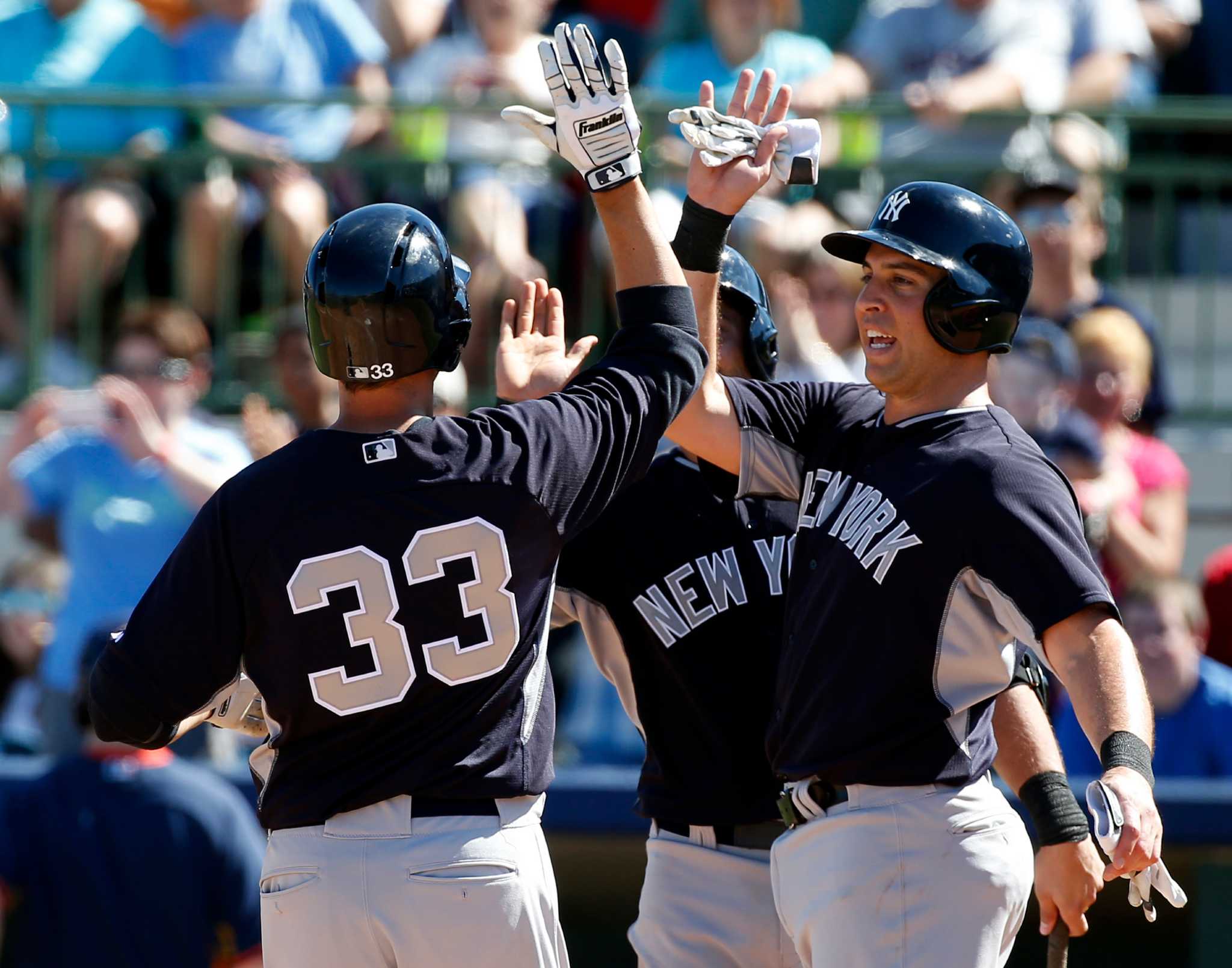 Teixeira picks up his first hit of the spring