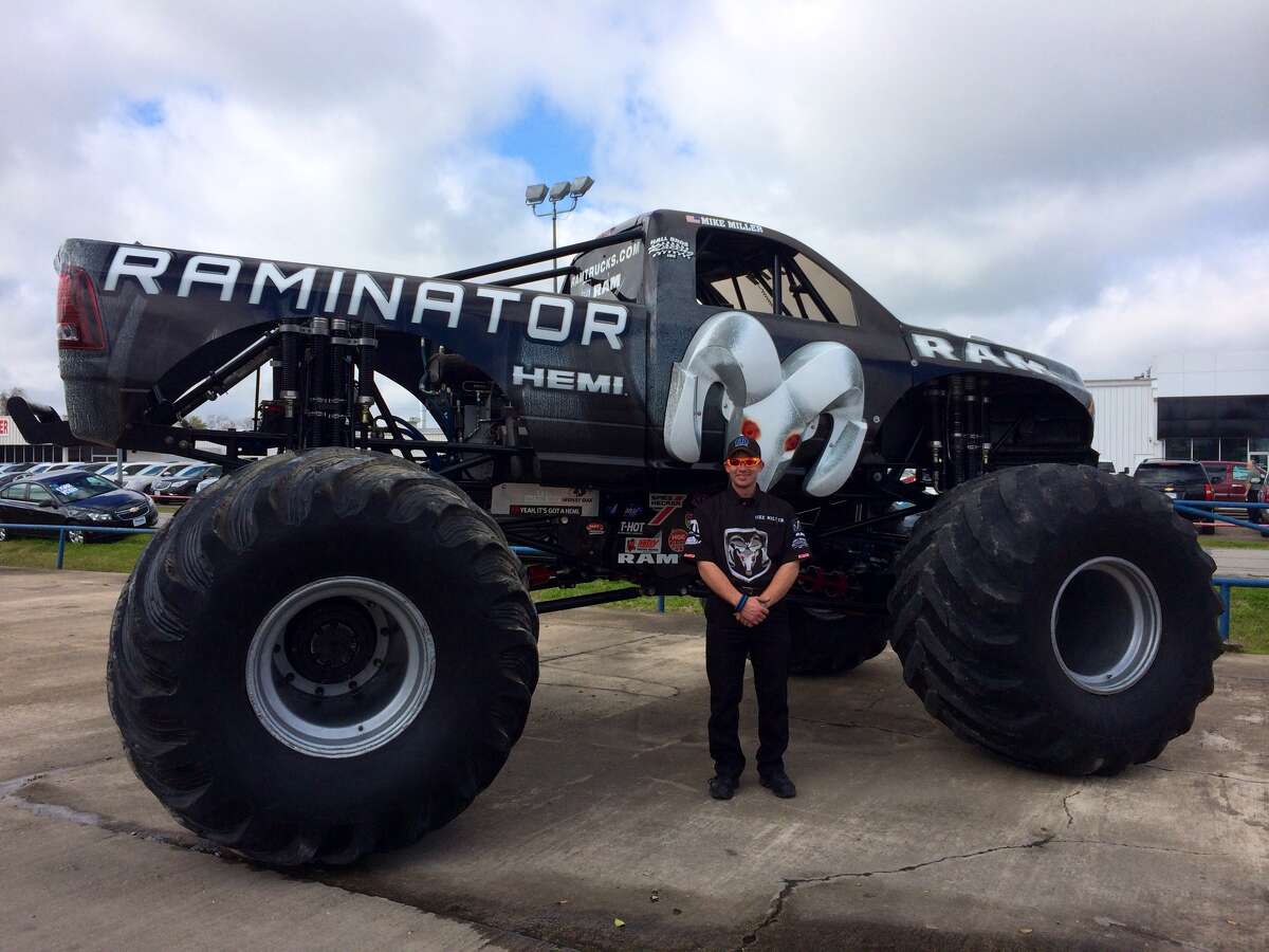 Raminator touring Houston as official Truck of Texas