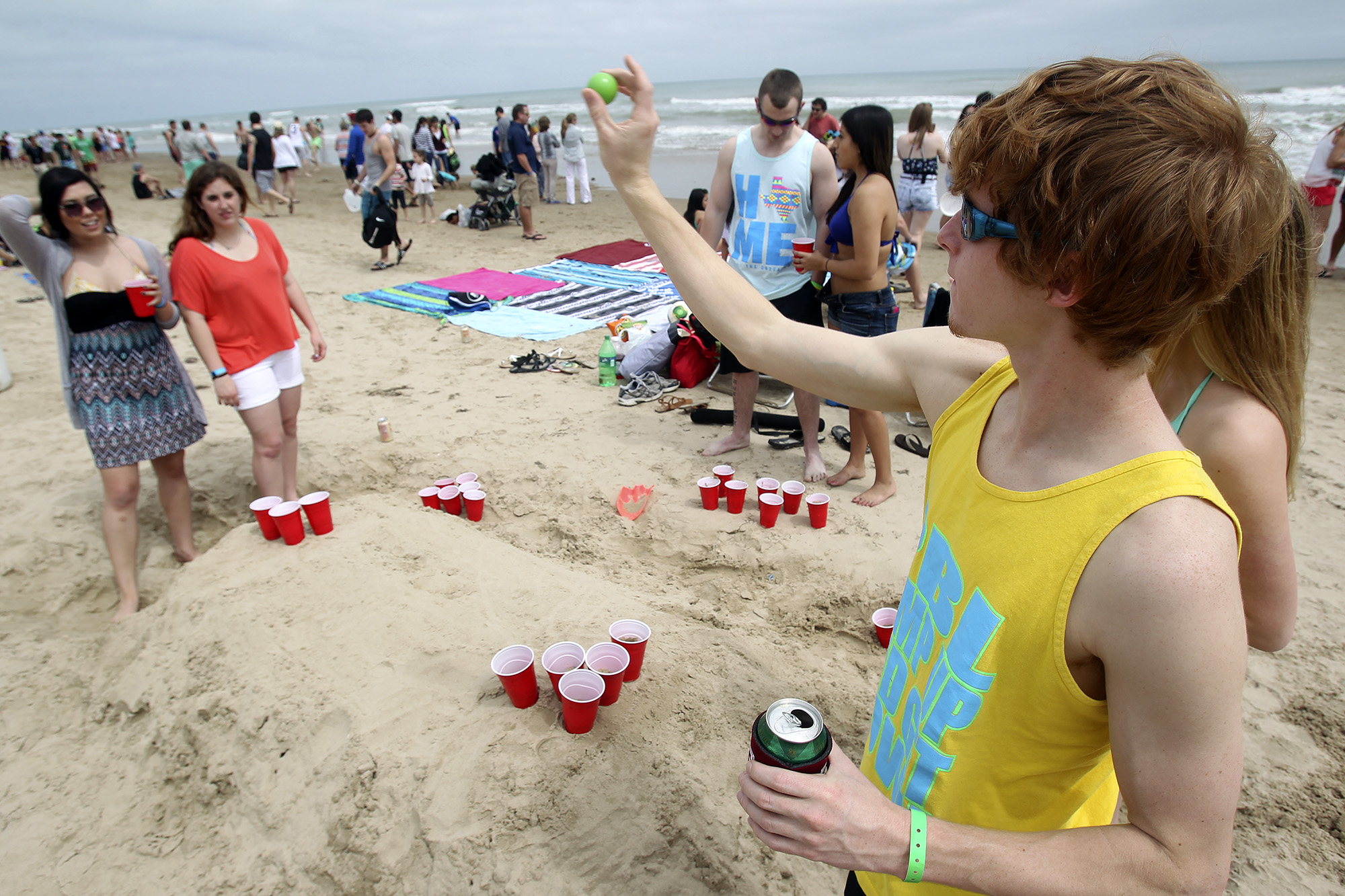 With the sun out, Spring Breakers emerge