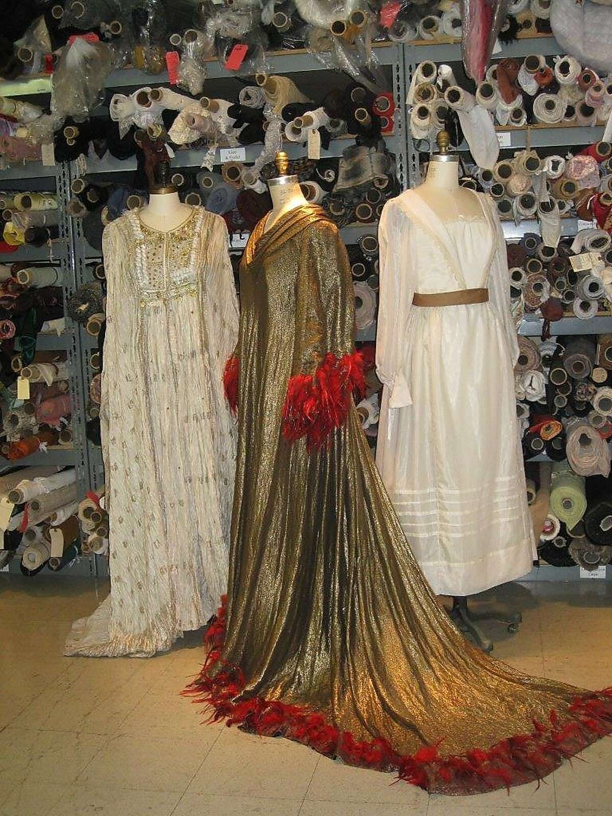 The San Francisco Opera will hold a costume shop sale of costumes and fabric on March 22 and 23, 2014. Prices will range from $1 to $750. The costume shop is at 800 Indiana St., San Francisco.