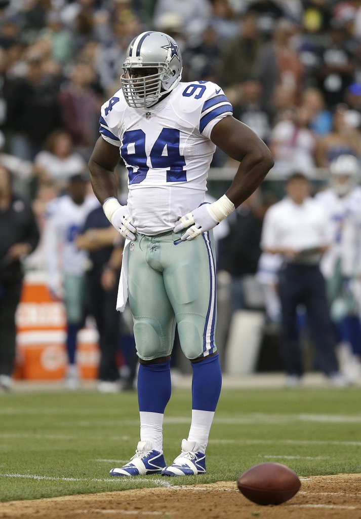 Cowboys great DeMarcus Ware celebrates retirement of No. 94