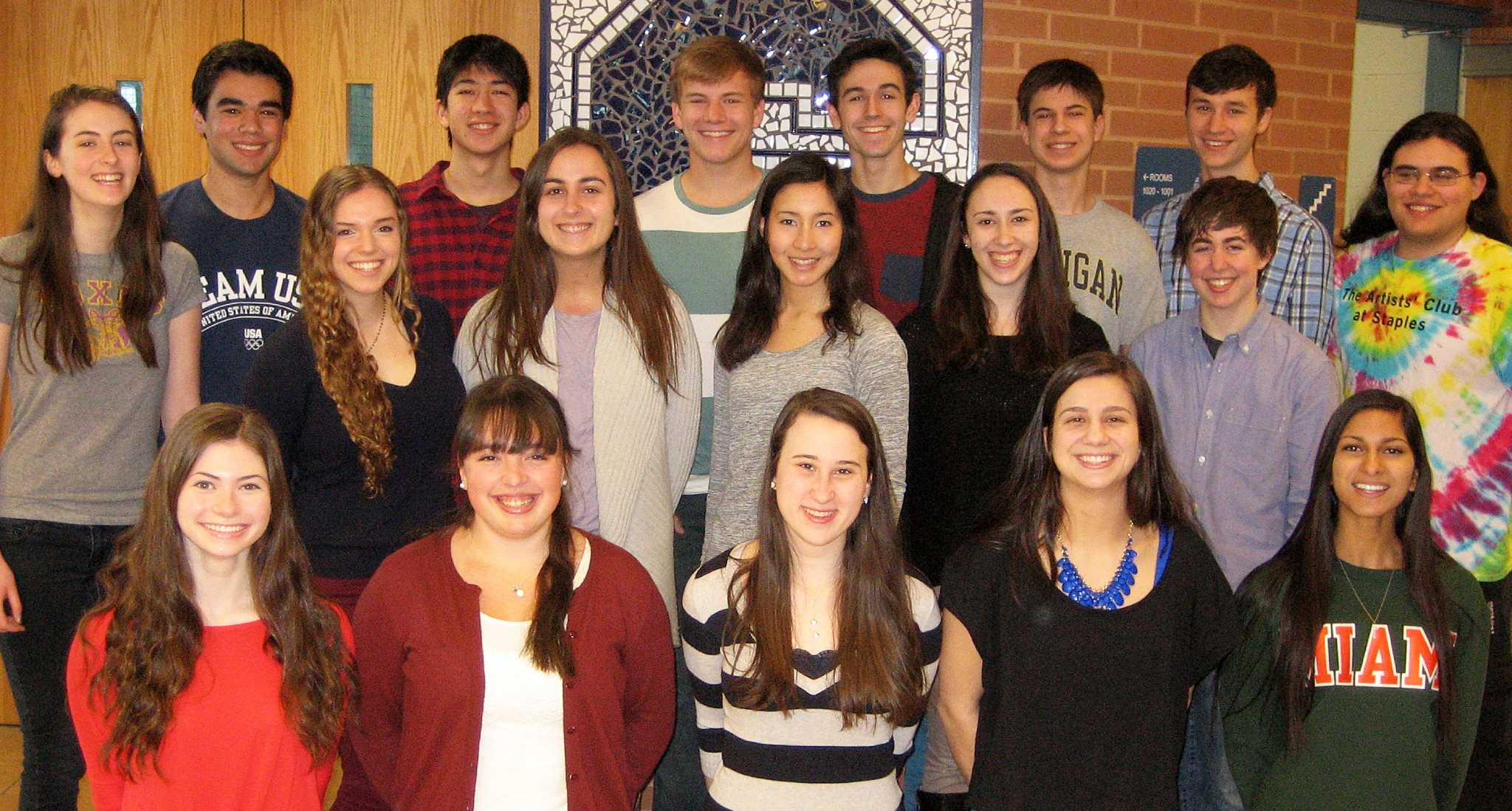 18 in Staples Class of 2014 to graduate with high honors Westport News