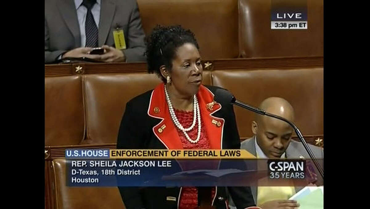 Rep. Sheila Jackson Lee, D-Texas, had an "oops" moment when she said the U.S. Constitution was some 400-years-old. Unfortunately, it was 173 some years off its actual creation date: Sep. 17, 1787. See other notable quotes from the polarizing Texas congresswoman. (Photo from C-SPAN / YouTube)