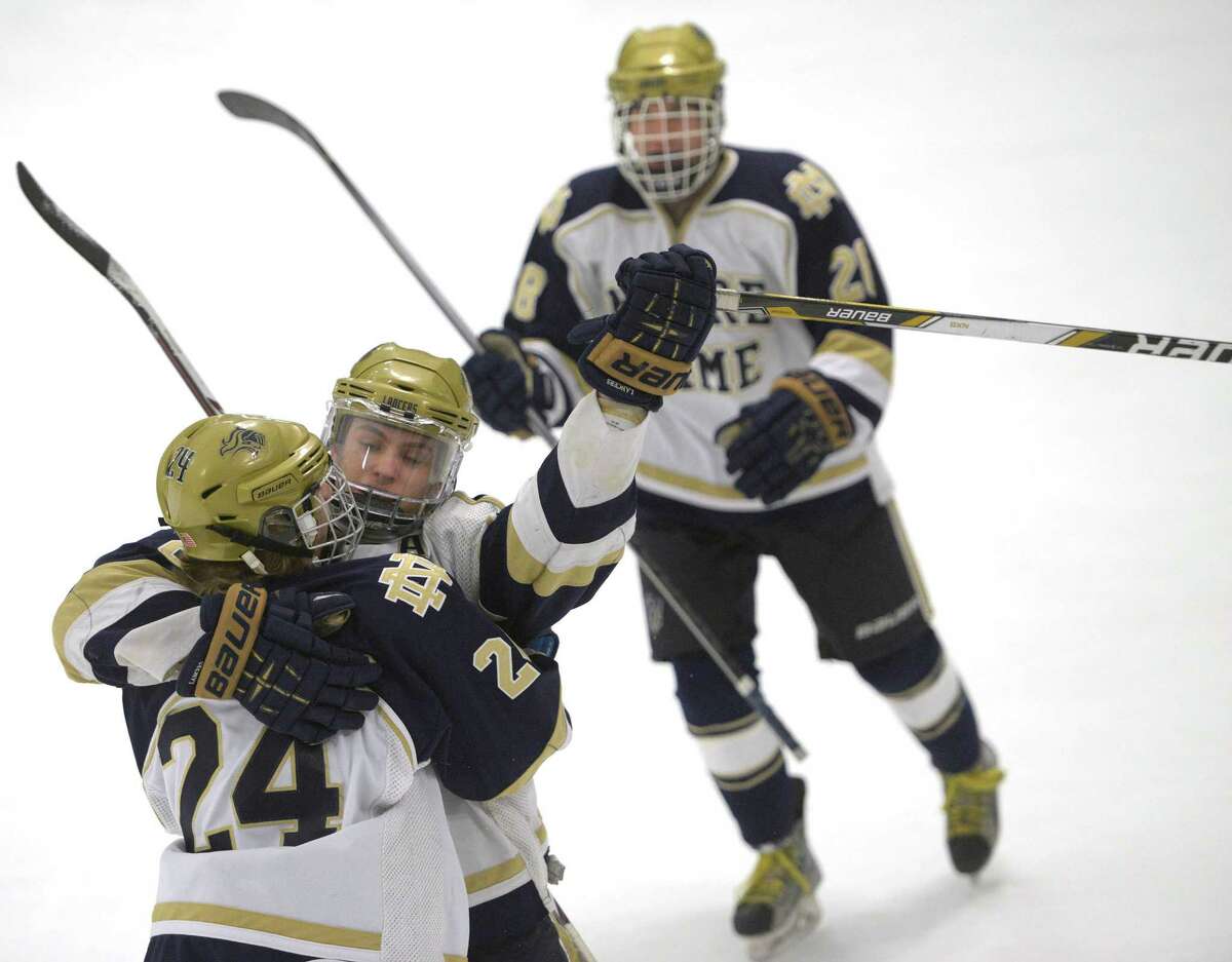 NDFairfield beats St. Joseph in Division I hockey opener