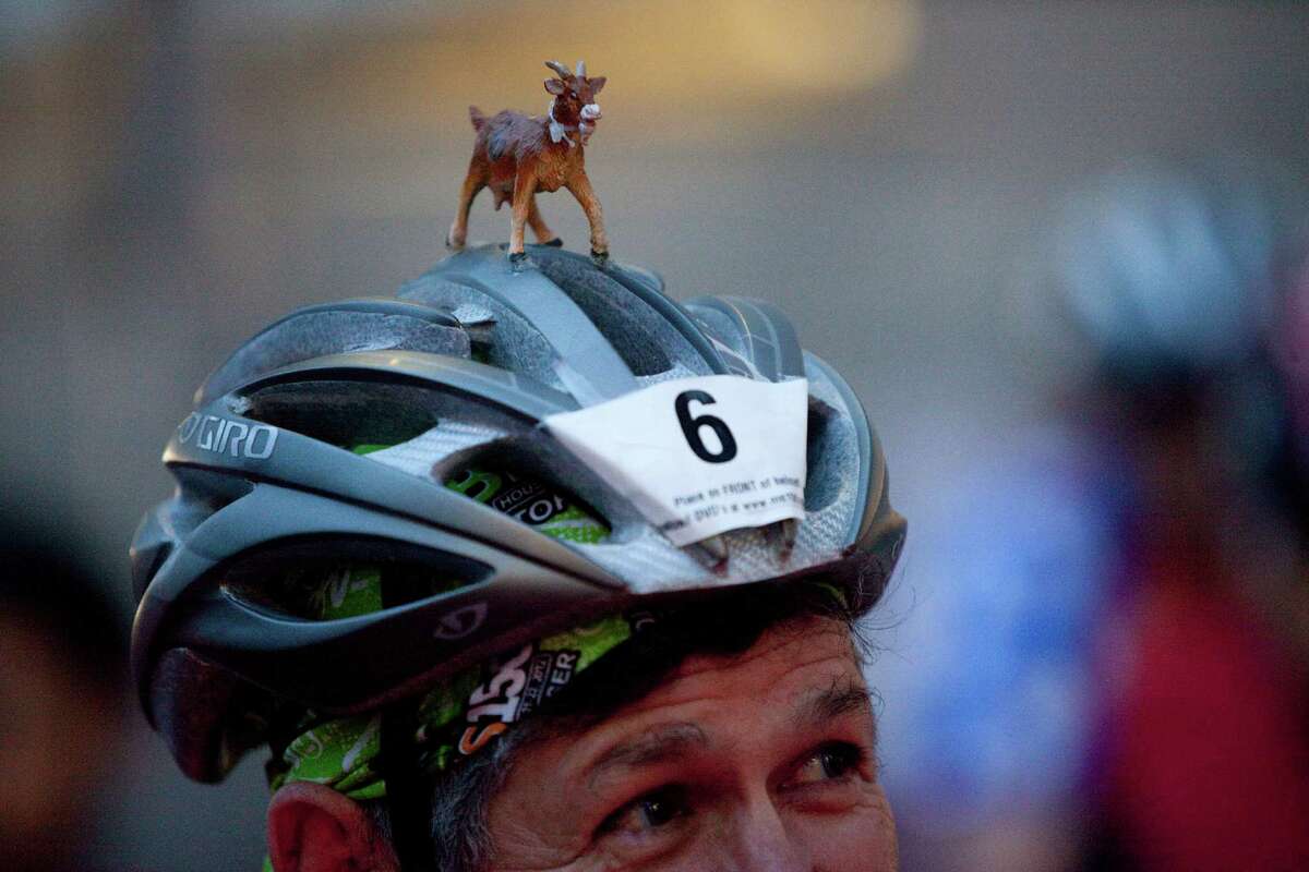 Rick TreviÃ©±o is part of the "Goats" team at Tour de Houston, March 17, 2013 in Houston.