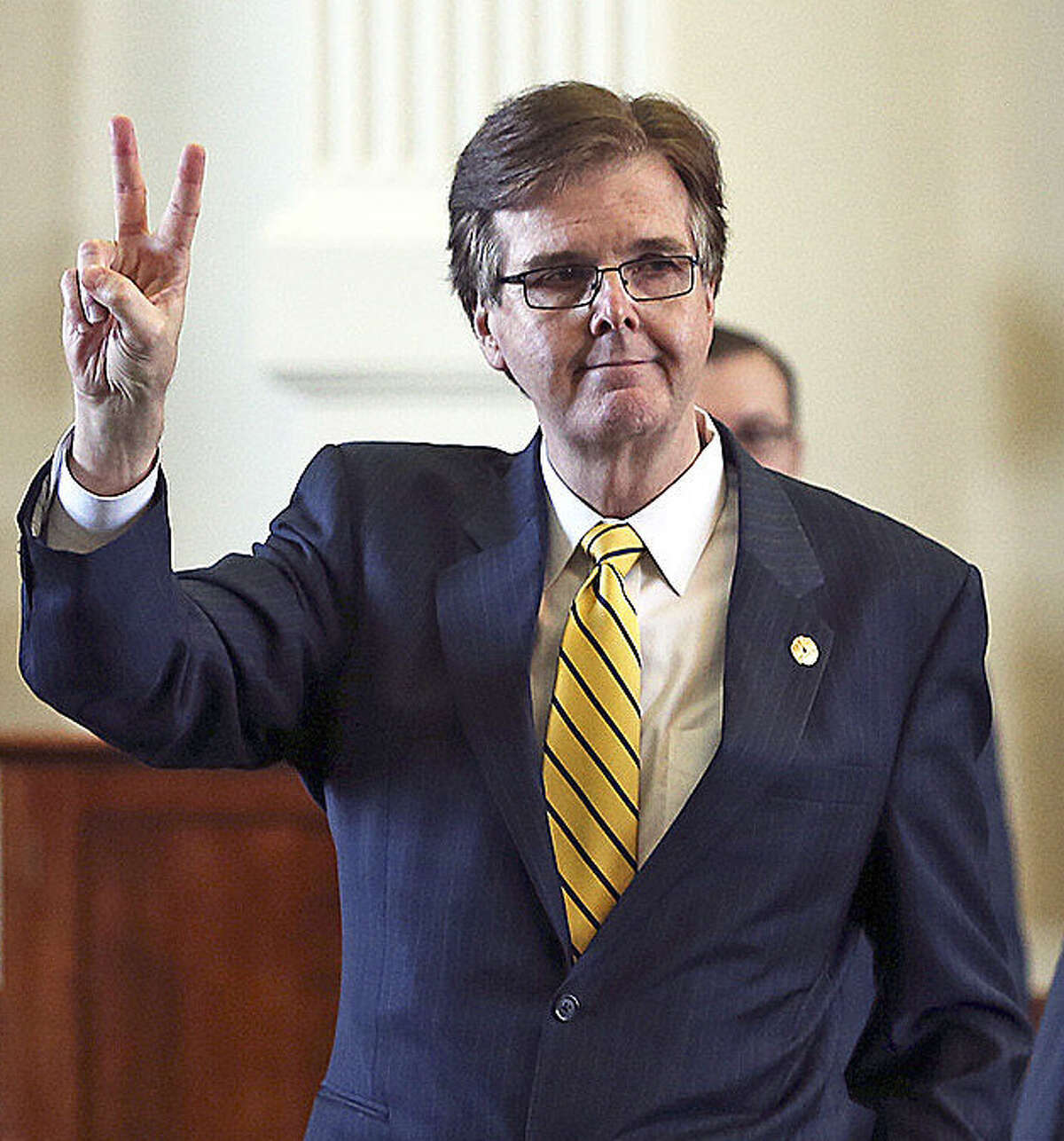 Sen. Dan Patrick says the lieutenant governor took credit for the work of a team.