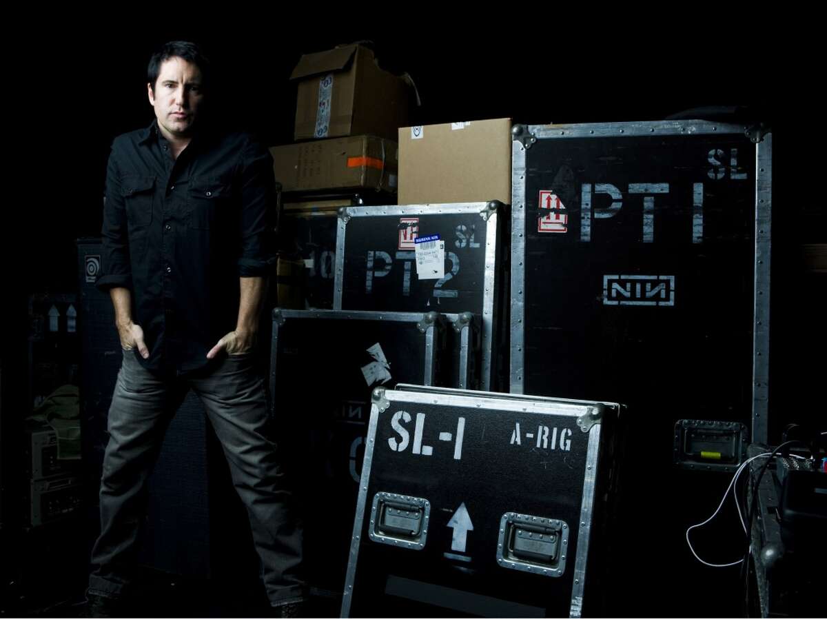 (NYT32) BURBANK, Calif. -- June 4, 2008 -- MUSIC-REZNOR-ADV08-2 -- Trent Reznor of the group Nine Inch Nails, at a rehearsal space, in Burbank, Calif., May 22, 2008. (Kevin Scanlon/The New York Times)