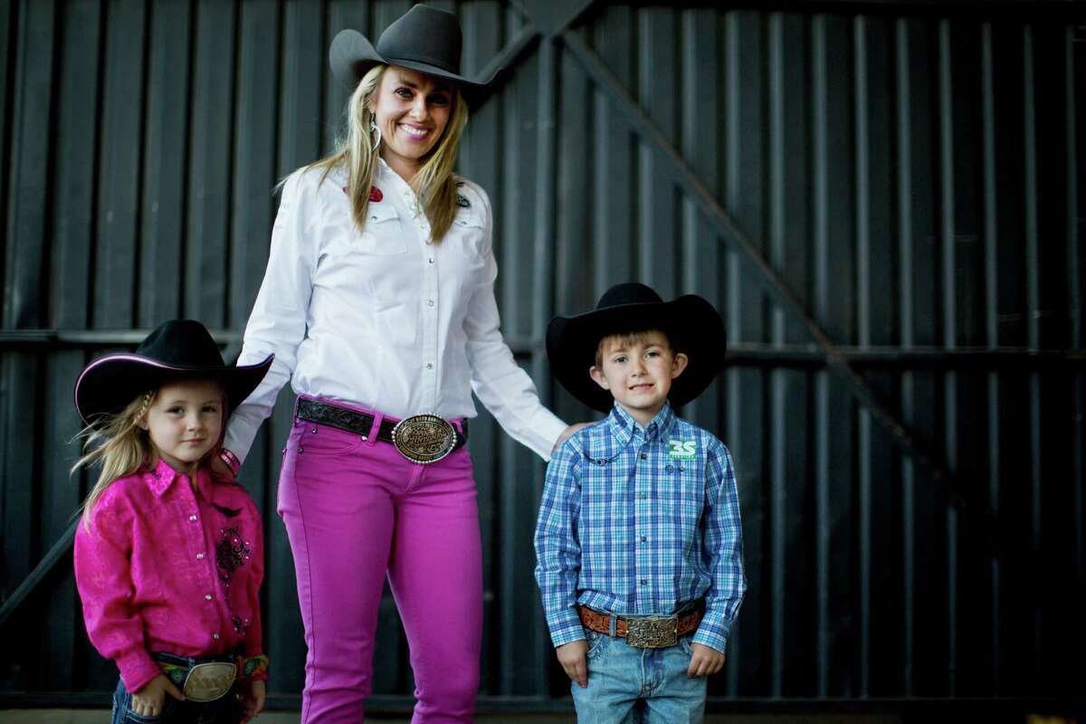 Rodeo competitors show their pride with trophy buckles