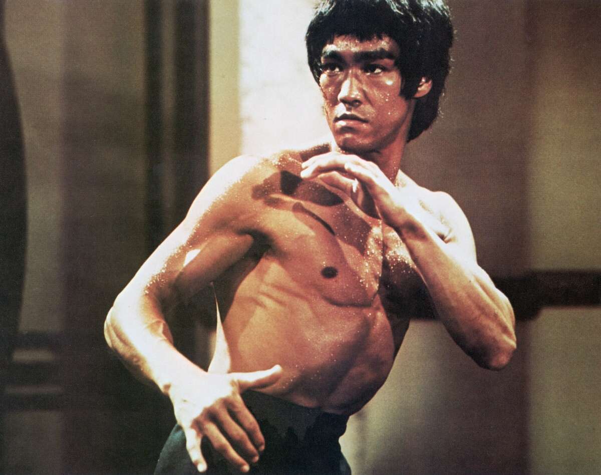 FILE-- Bruce Lee, actor and martial artist. San Francisco native Bruce Lee will be honored this afternoon with a plaque at the Chinatown hospital where he was born, presented by the makers of a new movie about him.