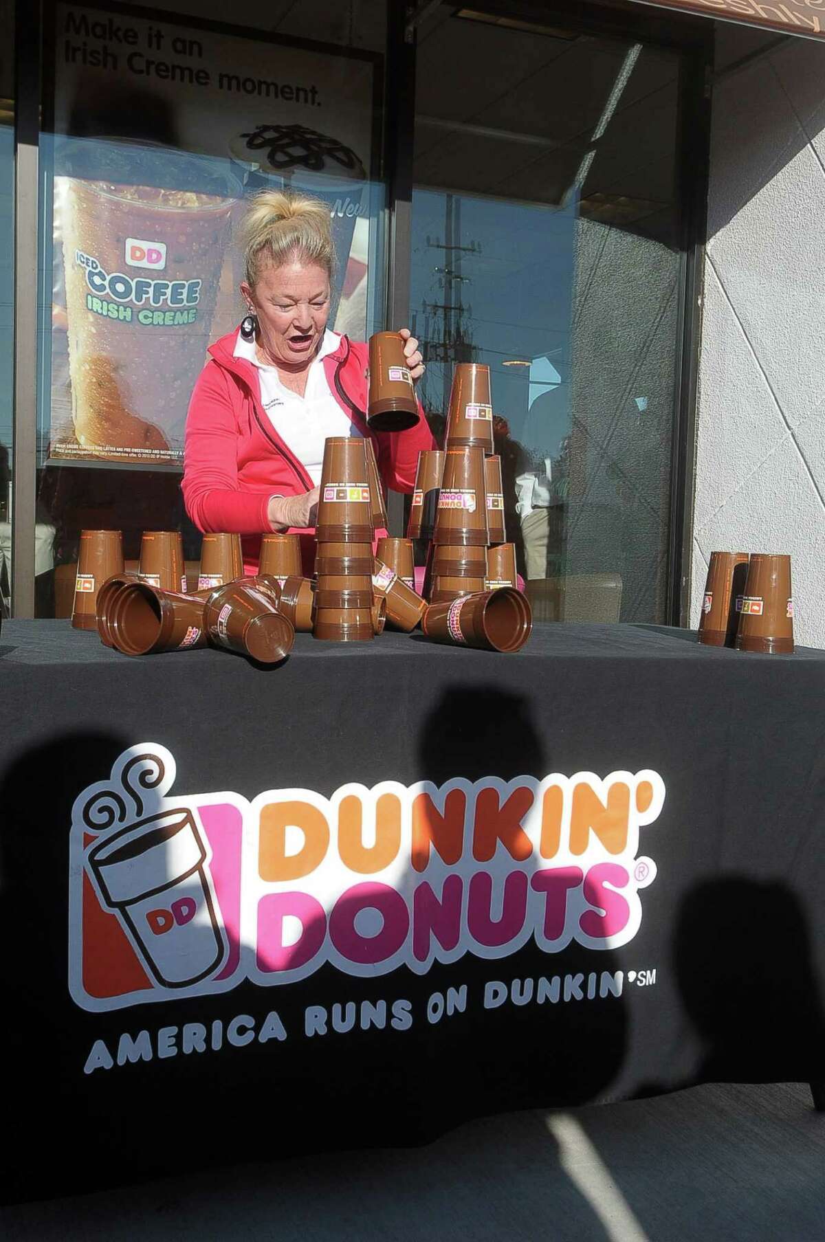 Dunkin' Donuts celebrates Katy opening