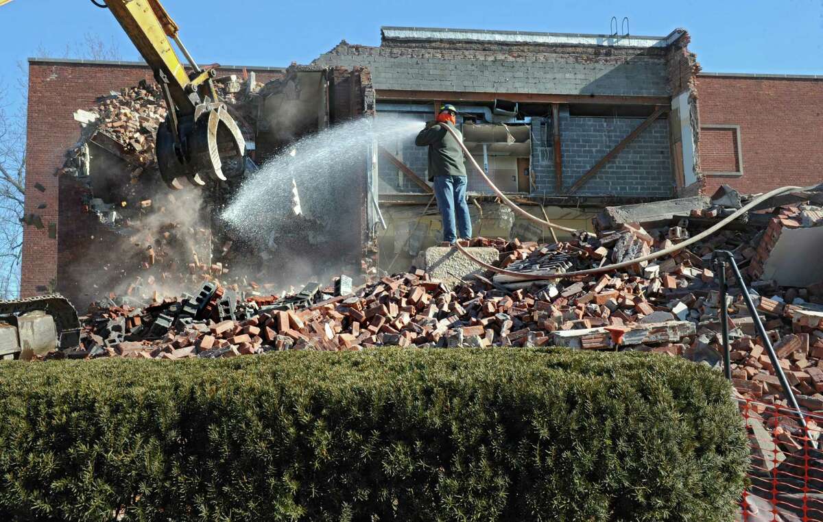 Photos, video St. Margaret Mary's school demolition