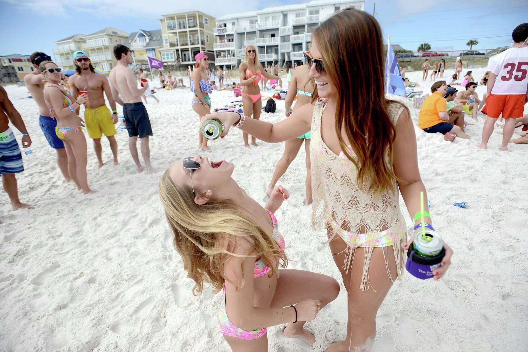 Photos: Spring Break happiness (... okay, drinking in the sun) 2014!