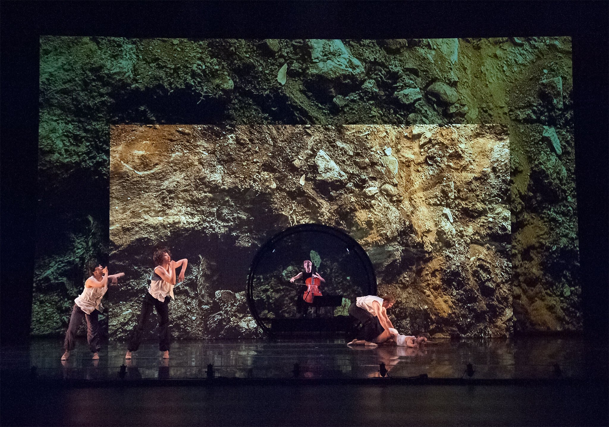 ODC's 'Boulders' hits the floor to salute Andy Goldsworthy
