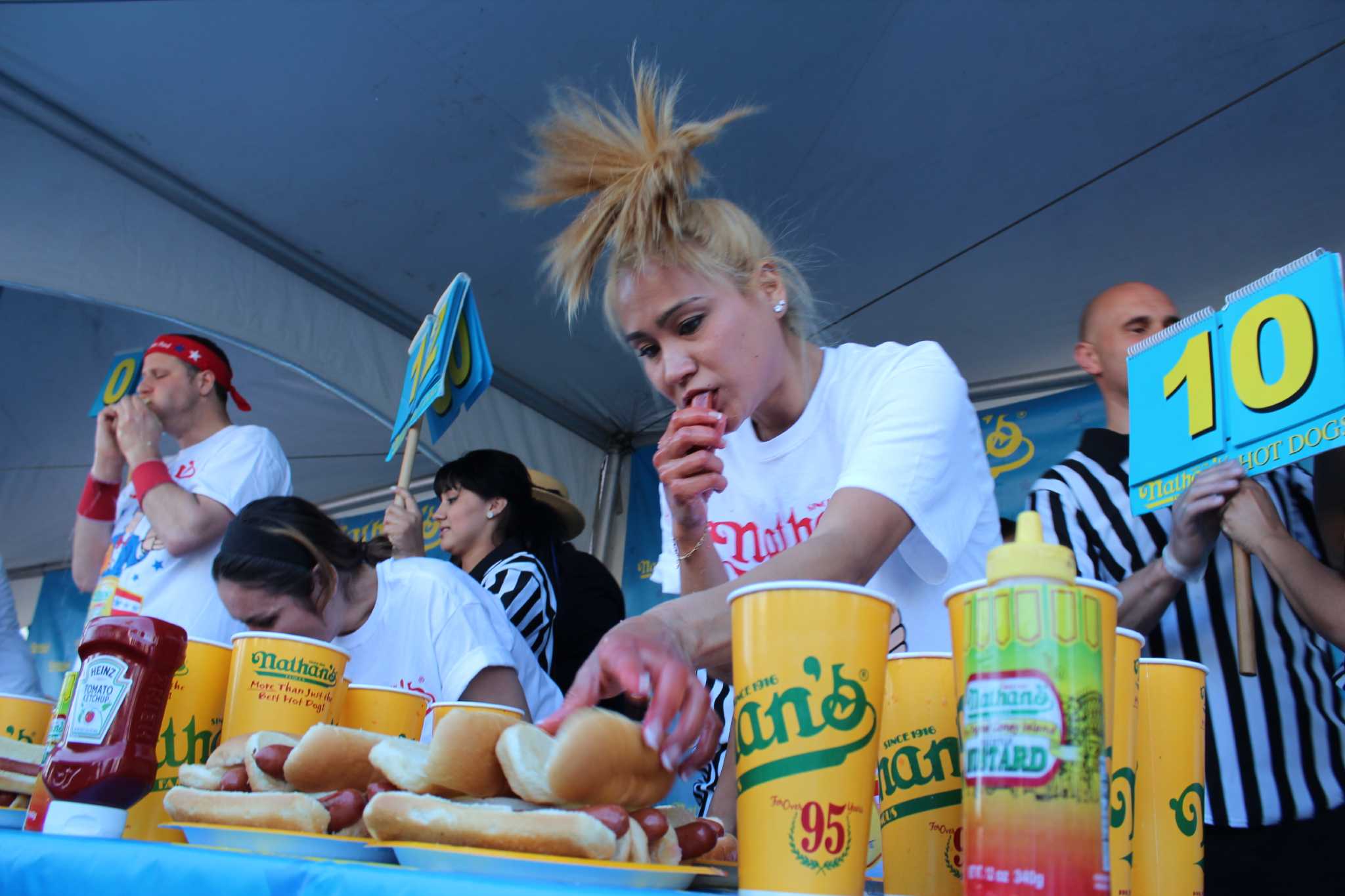 Competitive eating comes to Houston