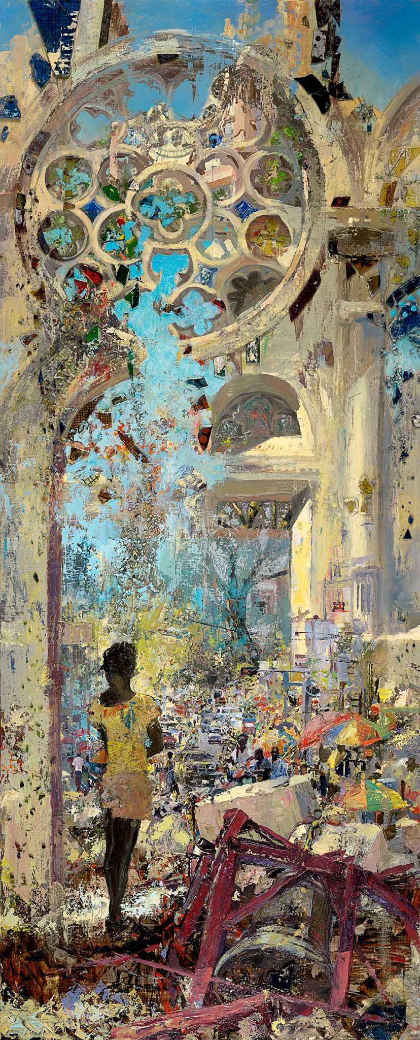 Opening reception at @287 gallery tonight