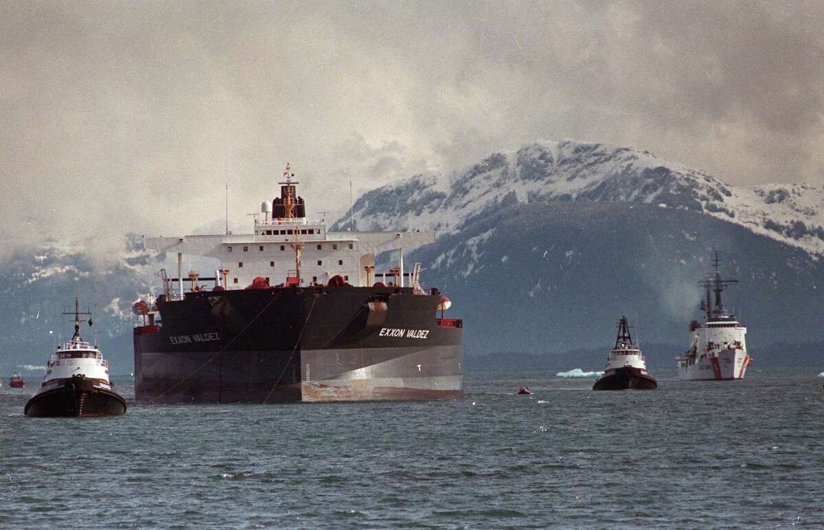 On March 24, 1989 the single-hulled oil tanker, Exxon Valdez ran aground in Alaska's Prince William Sound, spilling 11 million gallons of crude.Though double-hulled tankers were mandated for use by the EU in 2002, Exxon sailed the Valdez in Asian waters (under a different name by a subsidiary company) until 2008.She was scrapped in 2012 by her then Chinese owners.