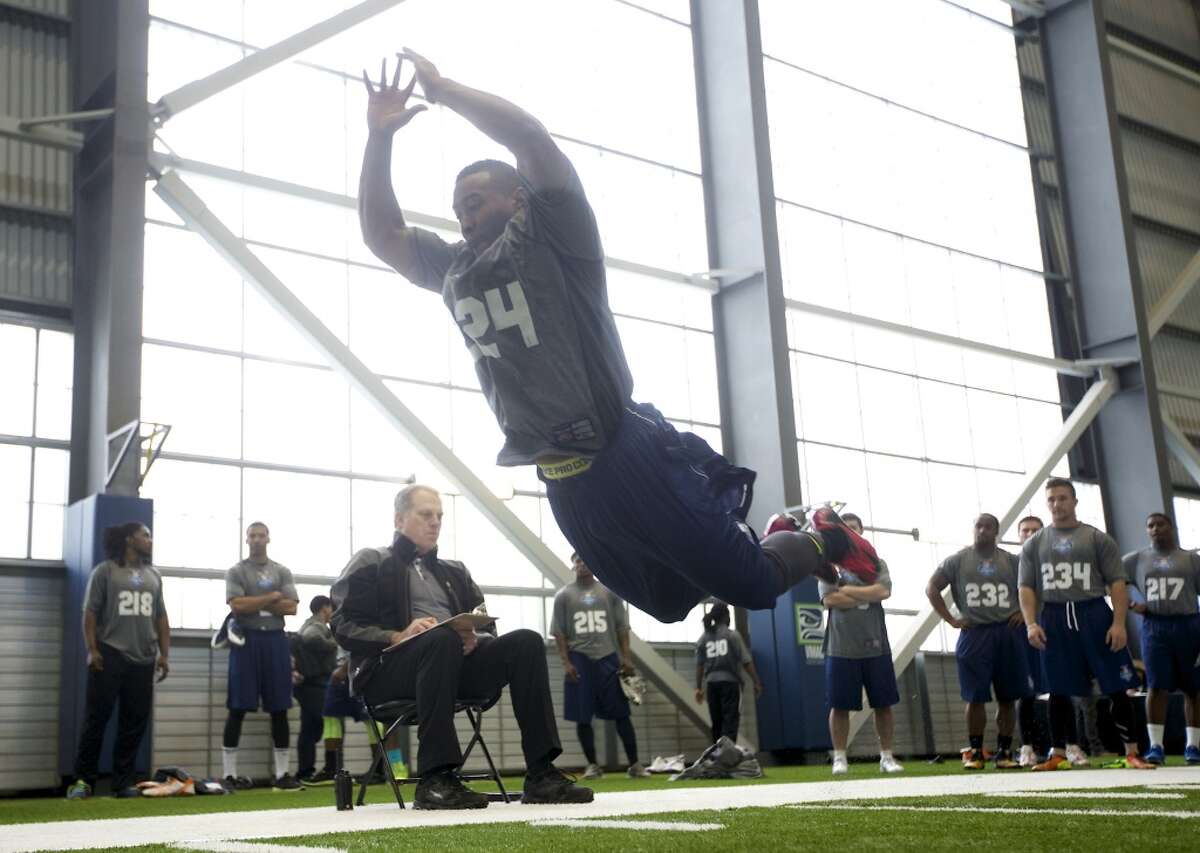 Feb. 11: The NFL will host a regional scouting combine at the Virginia Mason Athletic Center in Renton, where draft-eligible players not invited to the league's scouting combine in Indianapolis can be measured and weighed by -- and perform drills for -- NFL scouts.