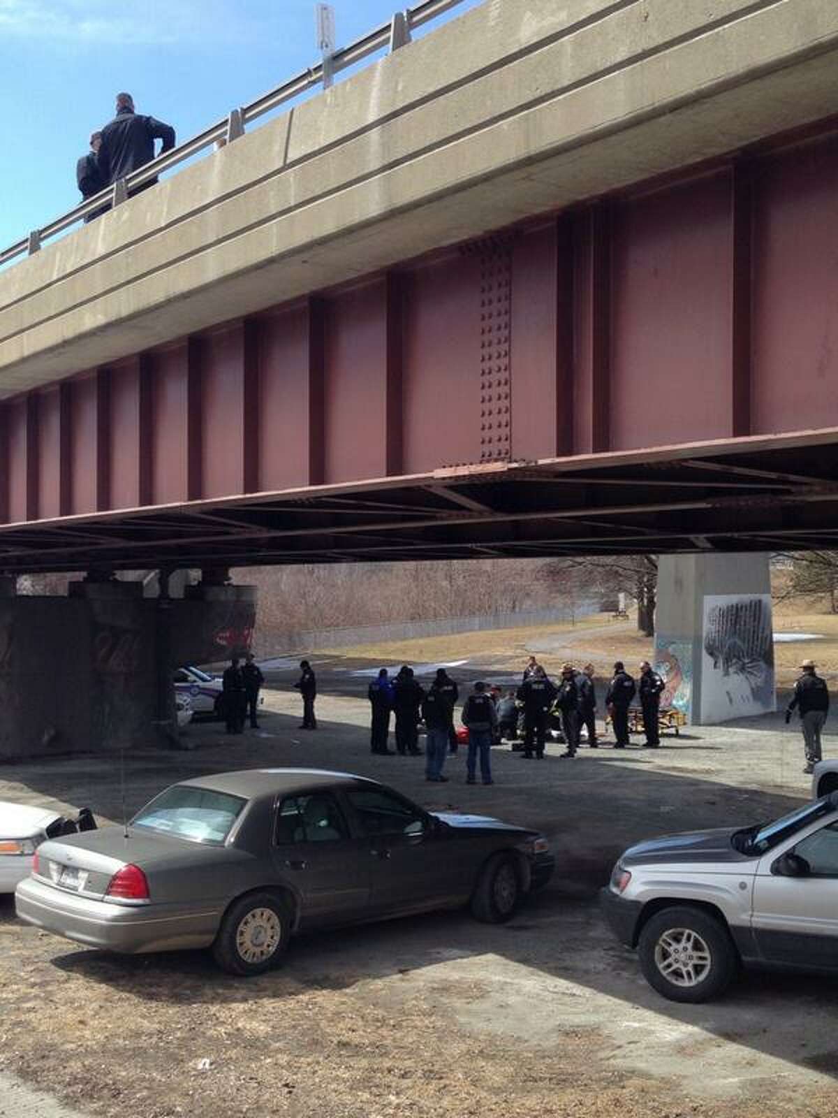 Man Jumps Off Bridge In Fort Worth Today 53