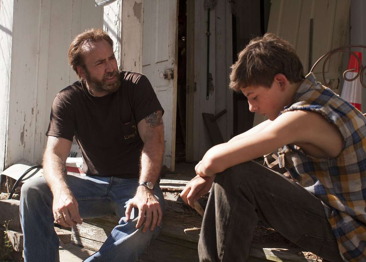 An ex-con with anger issues (Nicolas Cage) becomes an unlikely role model for a scrappy kid (Tye Sheridan) in David Gordon Green's JOE. Photo credit: Linda Kallerus JOEday2-523.CR2