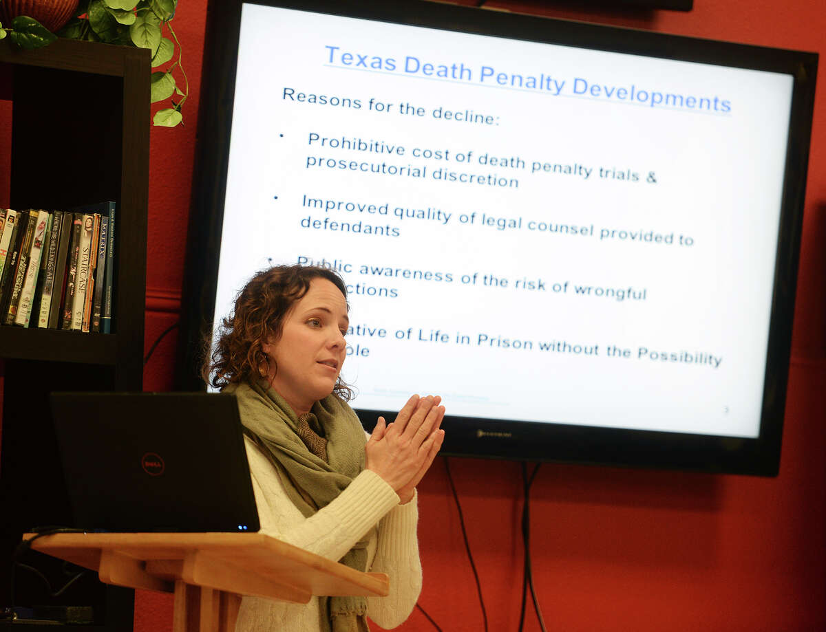 Speaker opposing death penalty visits Lamar University