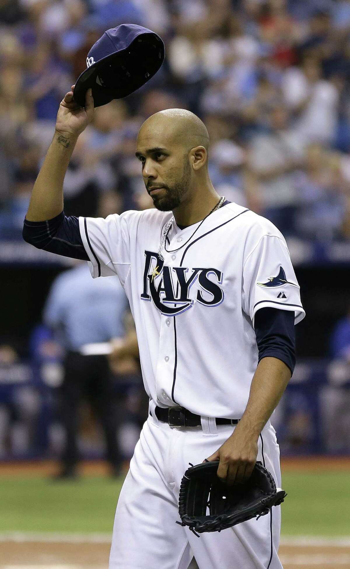 Tampa Bay ace David Price, the 2012 AL Cy Young Award winner, struck out six in 72/3 innings.