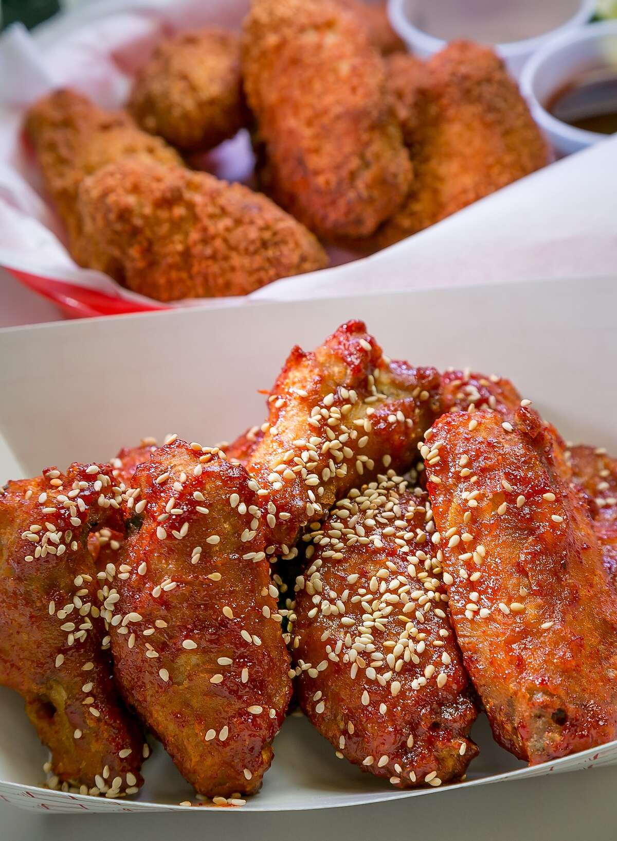 Hot Sauce and Panko, S.F. Chicken wings, heat and more