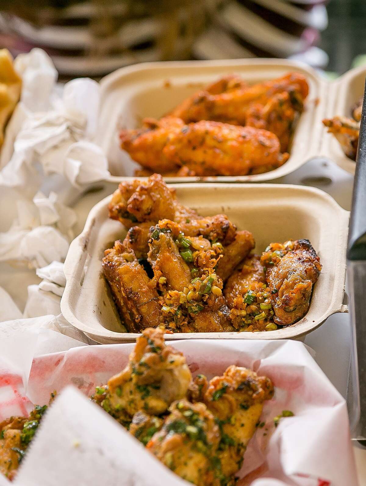 Hot Sauce and Panko, S.F. Chicken wings, heat and more