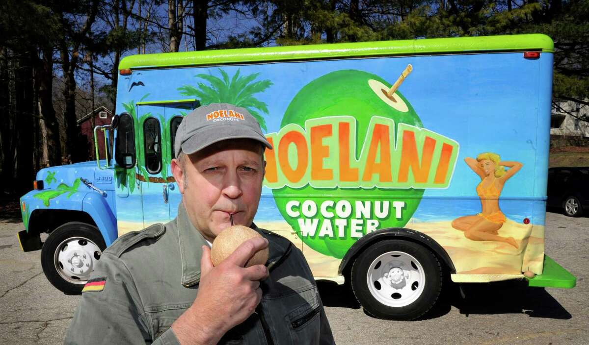 Here's to your health Coconut water delivery service arrives