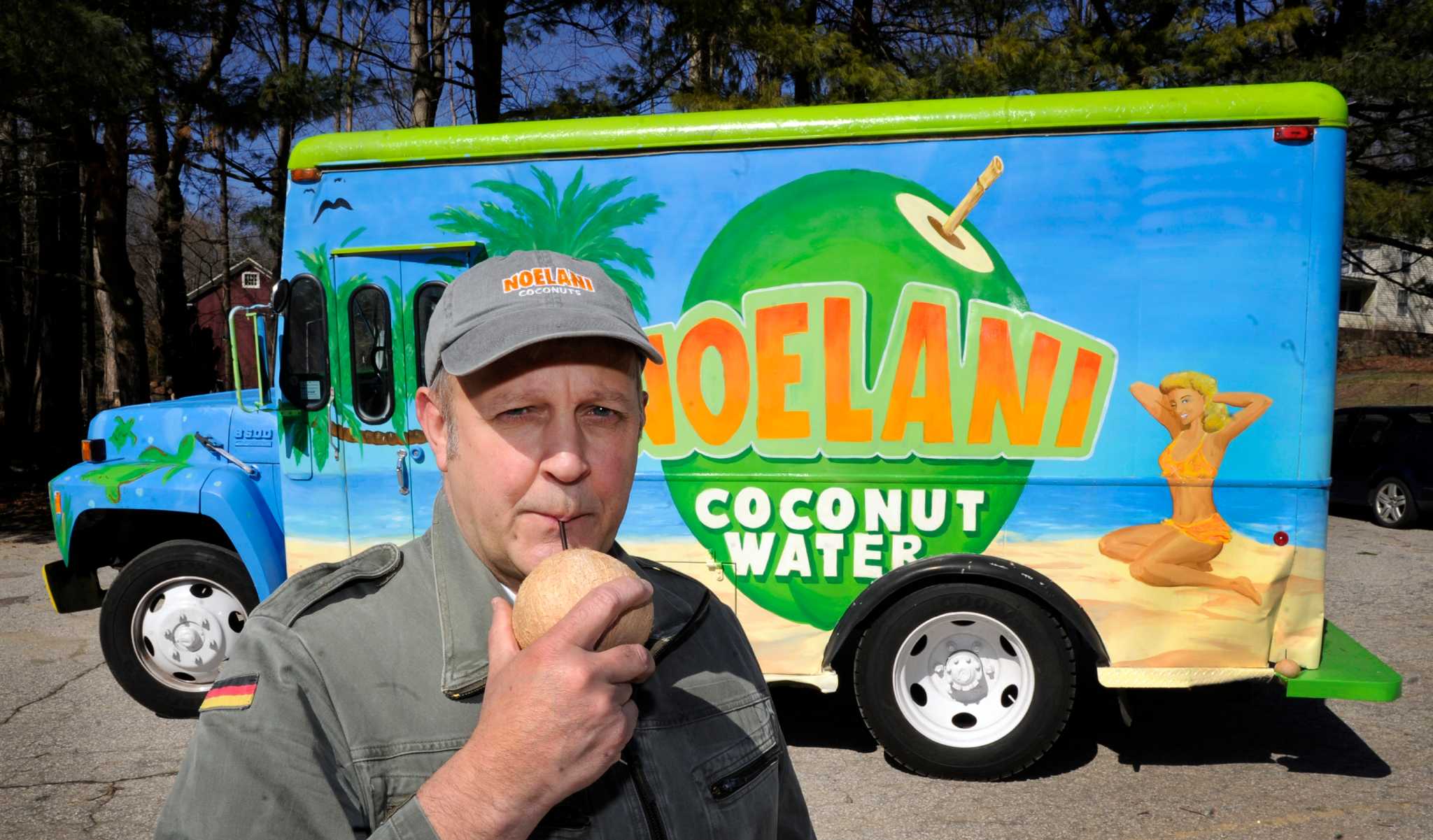 Here's to your health Coconut water delivery service arrives