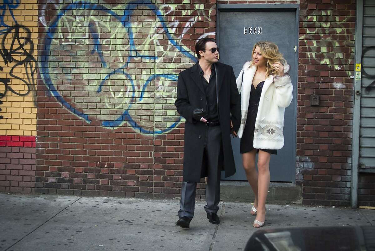 Michael Pitt as “Tommy” and Nina Arianda as “Rosie” in ROB THE MOB.