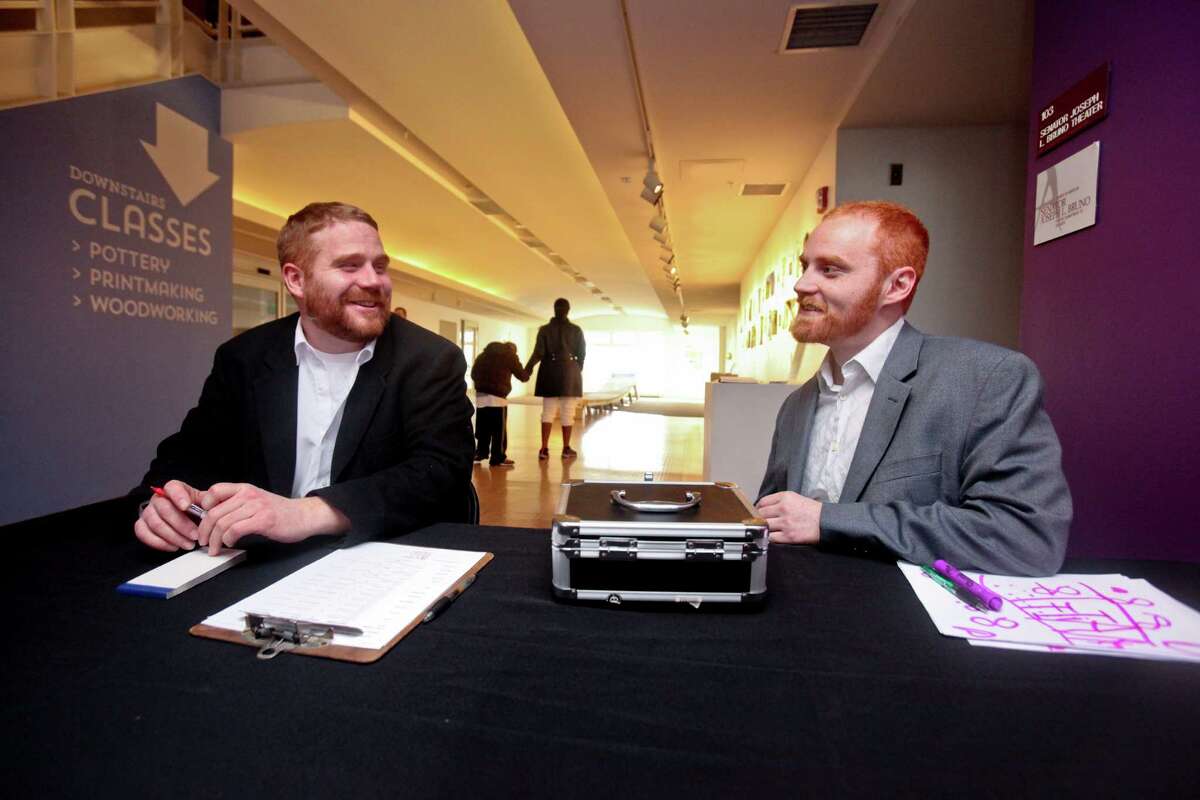 Were you Seen at the screening of "Being Ginger," a documentary by Scott P. Harris, sponsored by The League of Extraordinary Red Heads, at the Arts Center of the Capital Region in Troy on Wednesday, April 2, 2014?