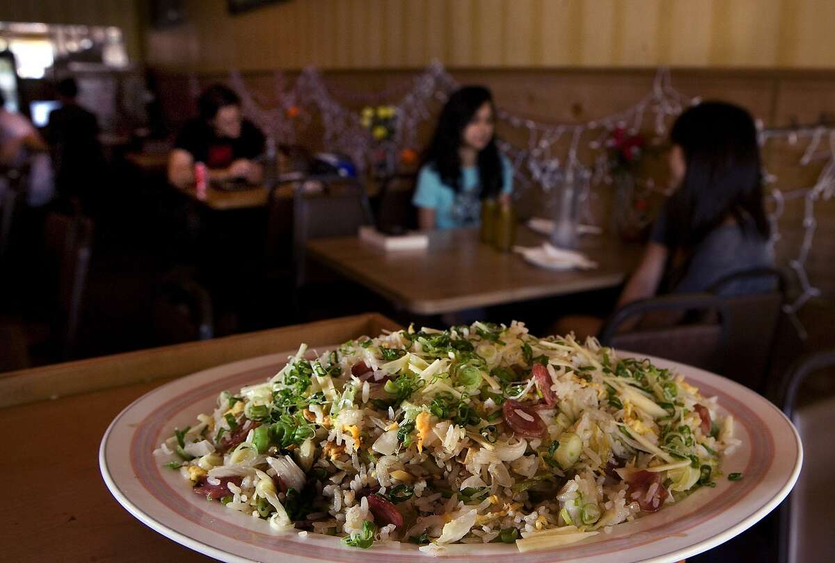 The Salt Cod Fried Rice at Lung Shan restaurant in San Francisco, Calif., is seen on Thurs., October 14, 2010.