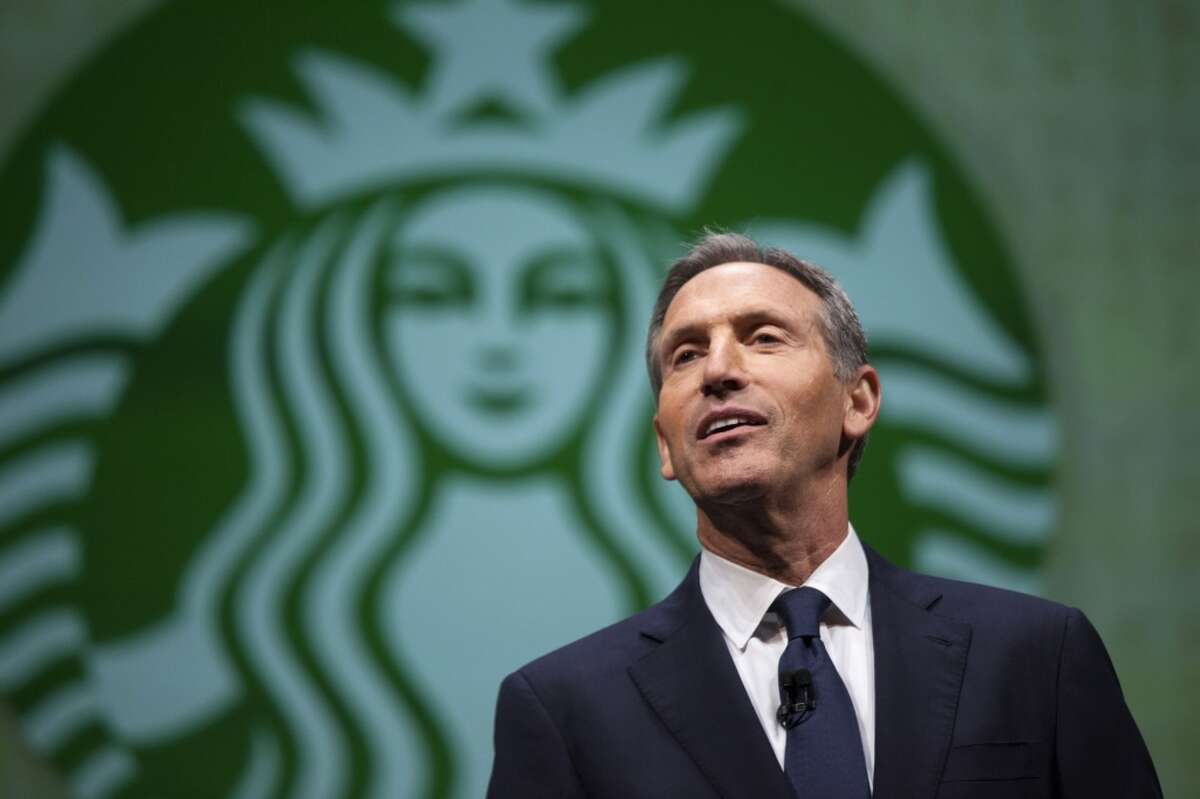 Starbucks CEO Howard Schultz through the years
