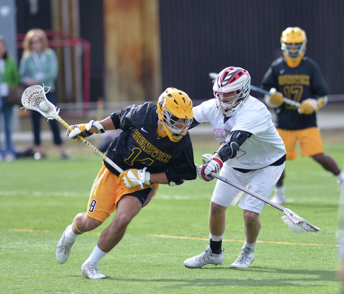 Brunswick lacrosse team falls to Hill Academy at home
