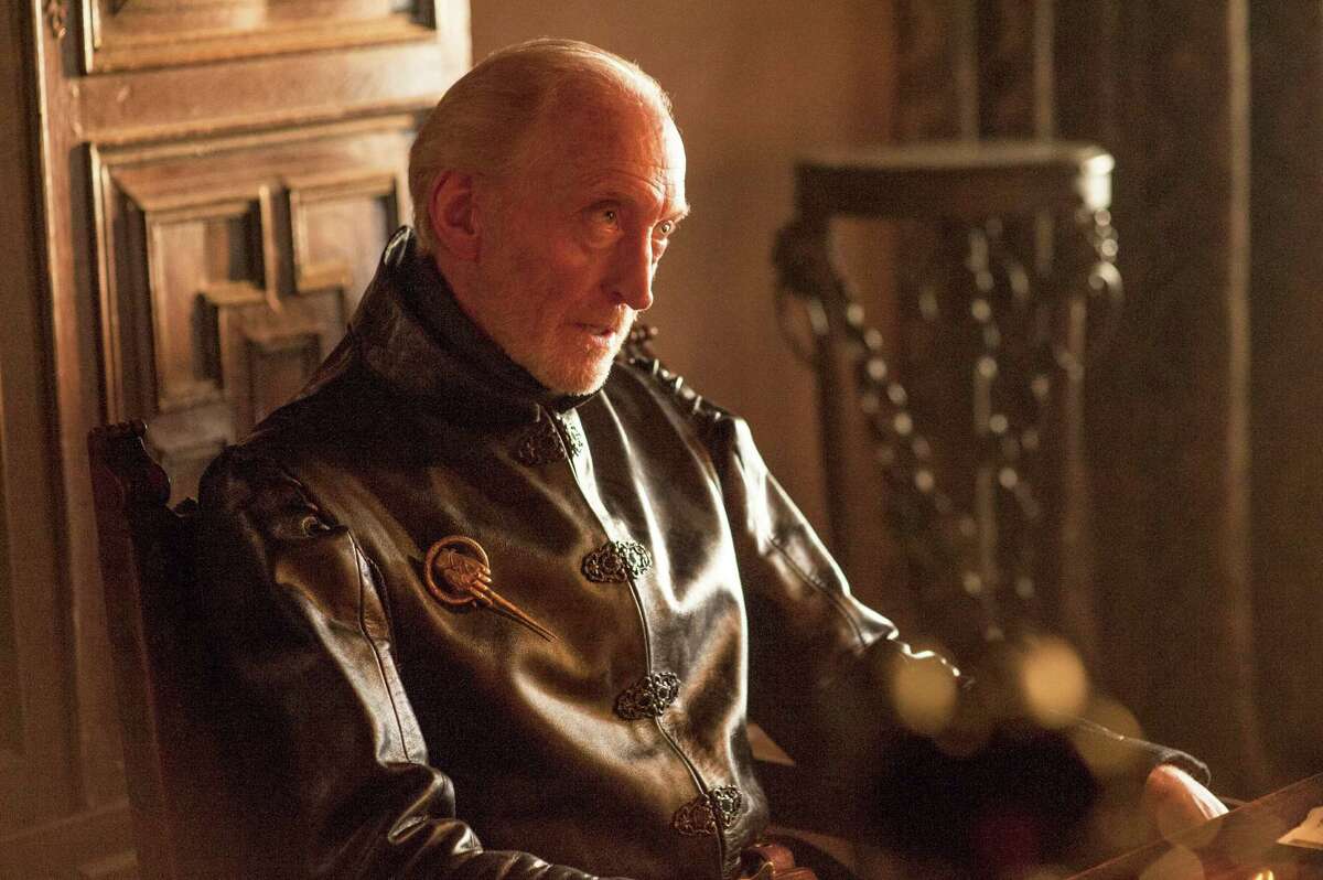 This image released by HBO shows Charles Dance in a scene from "Game of Thrones." The fourth season premieres Sunday at 9p.m. EST on HBO. (AP Photo/HBO, Helen Sloan)