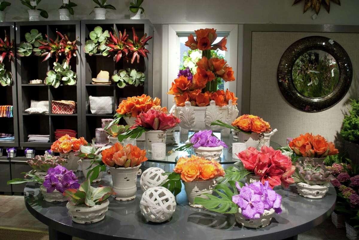 Nielsen's Florist and Garden Shop in Darien held a flower show to celebrate their 70 year anniversary of being in business from April 4-6.