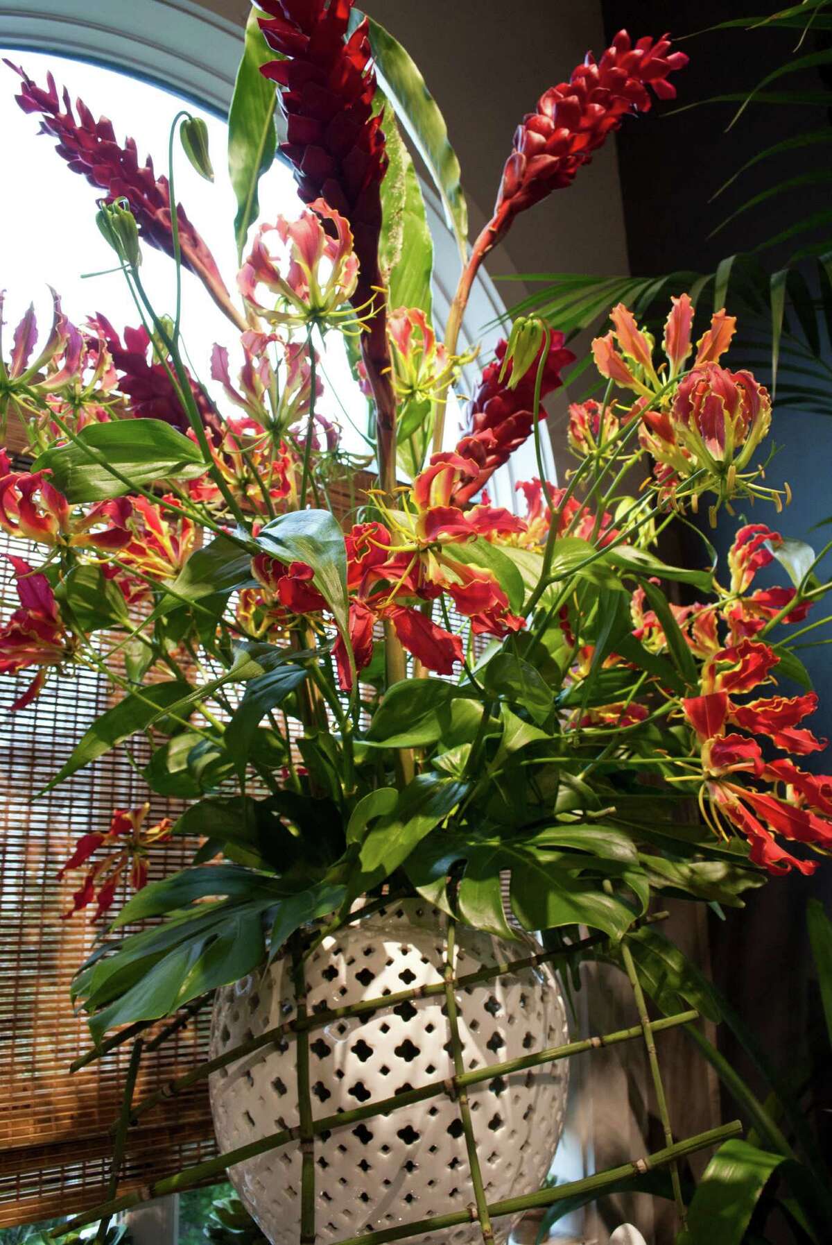 Nielsen's Florist and Garden Shop in Darien held a flower show to celebrate their 70 year anniversary of being in business from April 4-6.