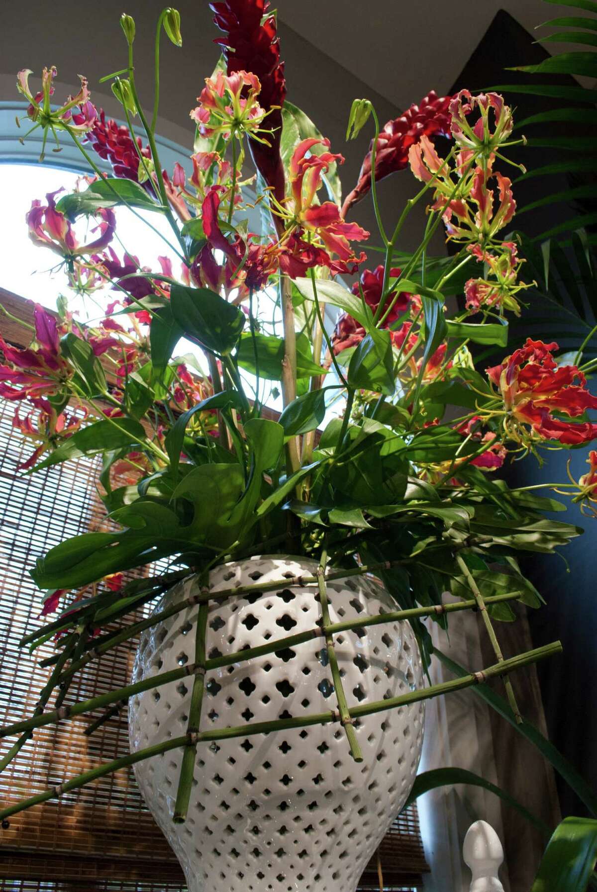 Nielsen's Florist and Garden Shop in Darien held a flower show to celebrate their 70 year anniversary of being in business from April 4-6.