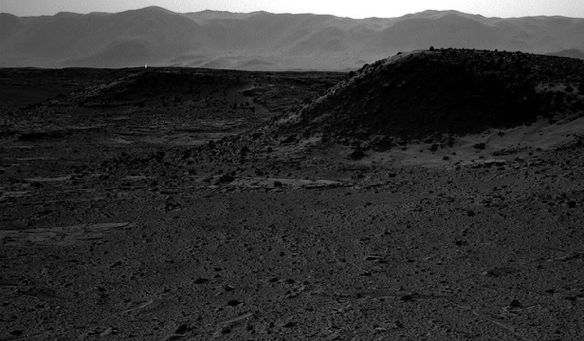 A NASA camera on Mars has captured what appears to be artificial light emanating outward from the planet's surface.