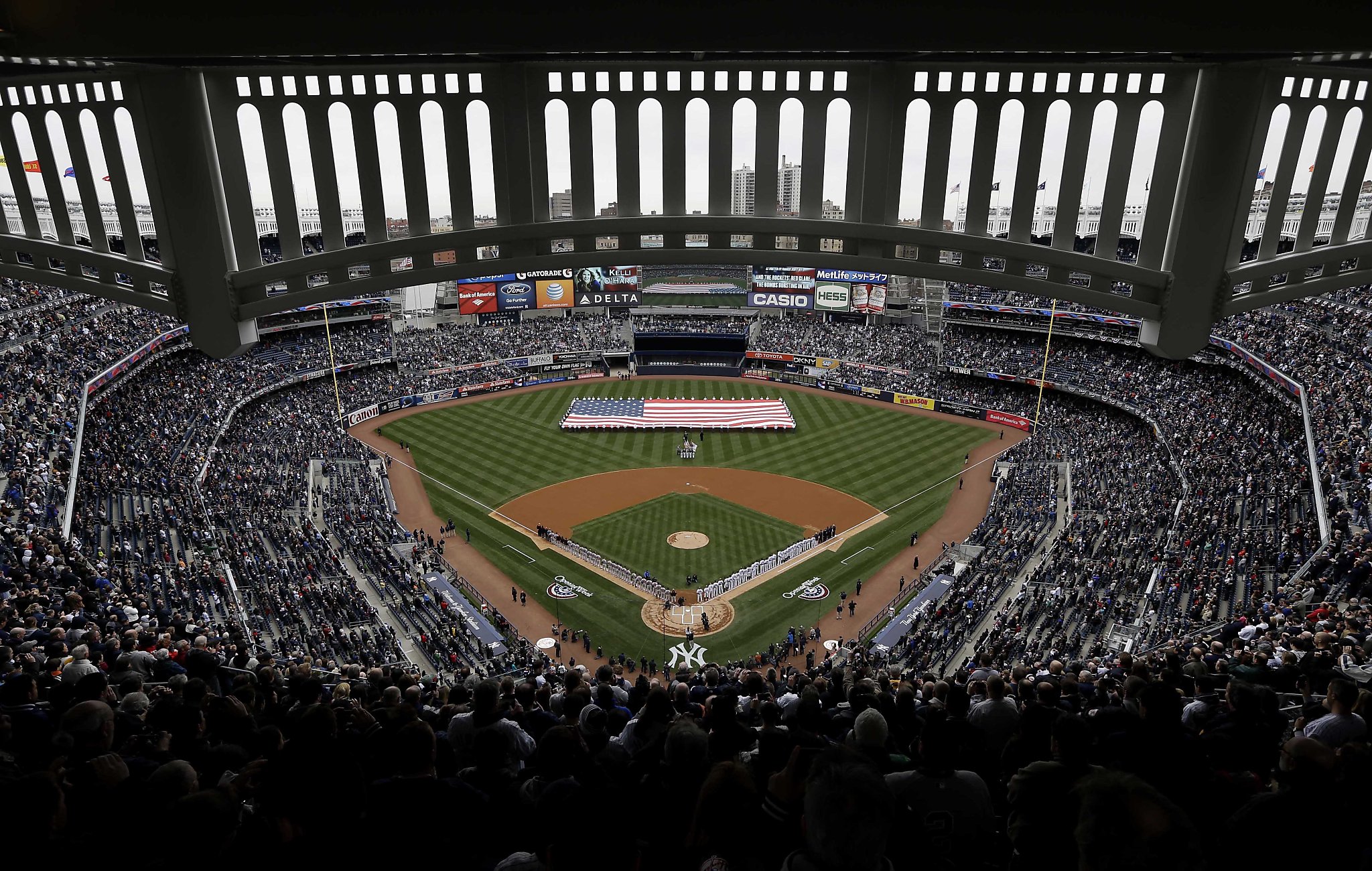 Opening Day at Yankee Stadium