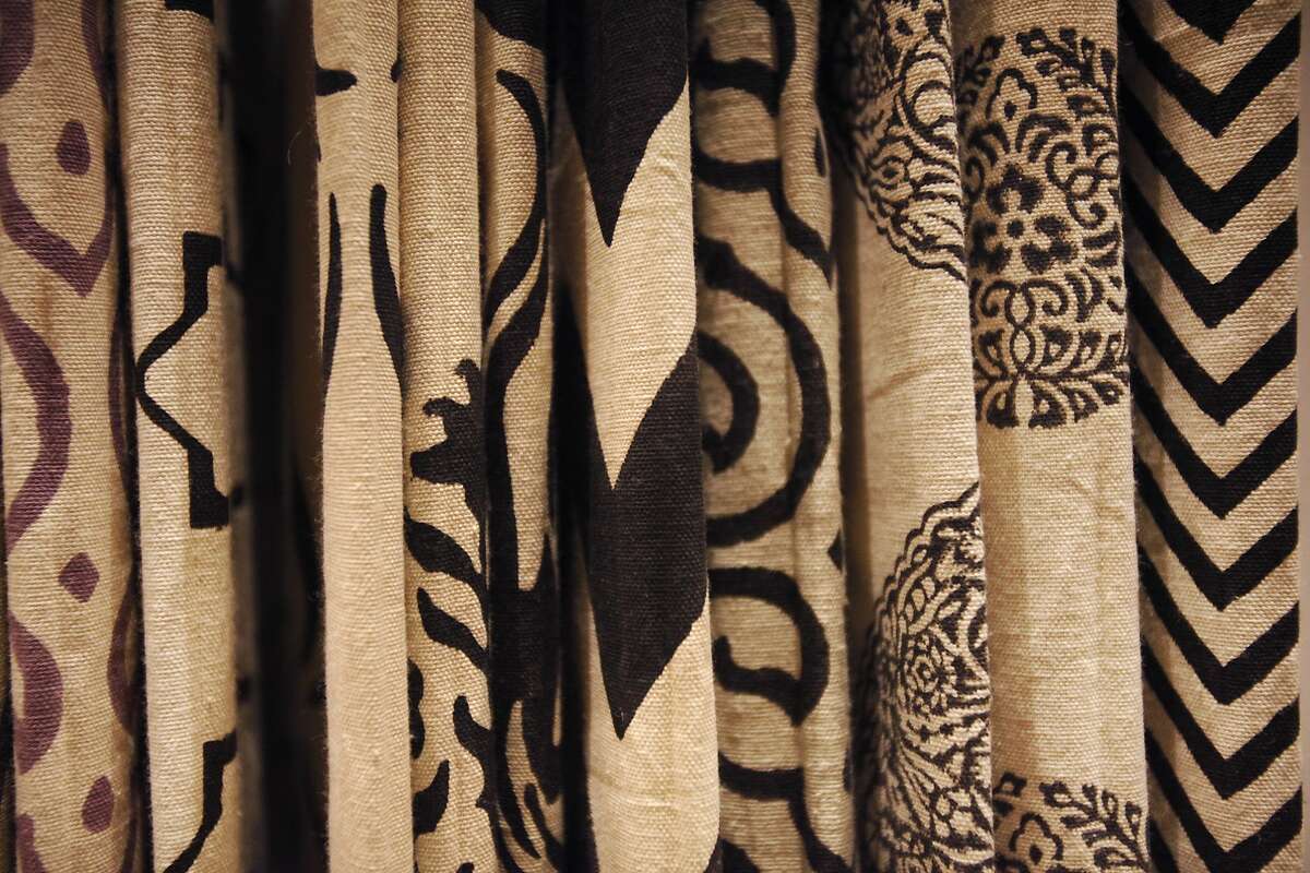 Fabric by designer Madeline Weinrib pictured in her new store April 3, 2014 in the San Francisco Design Center in San Francisco, Calif.