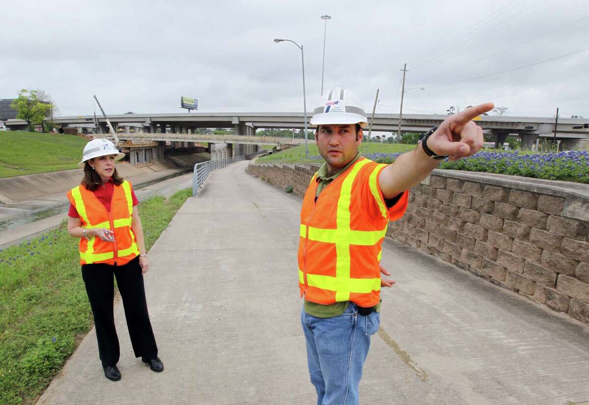 Karen Othon, spokeswoman for TxDOT, and project manager Julio Salinas talk about the trail's reopening. "There's a lot going on. I think people will see some changes, good changes, before too long," Othon says.