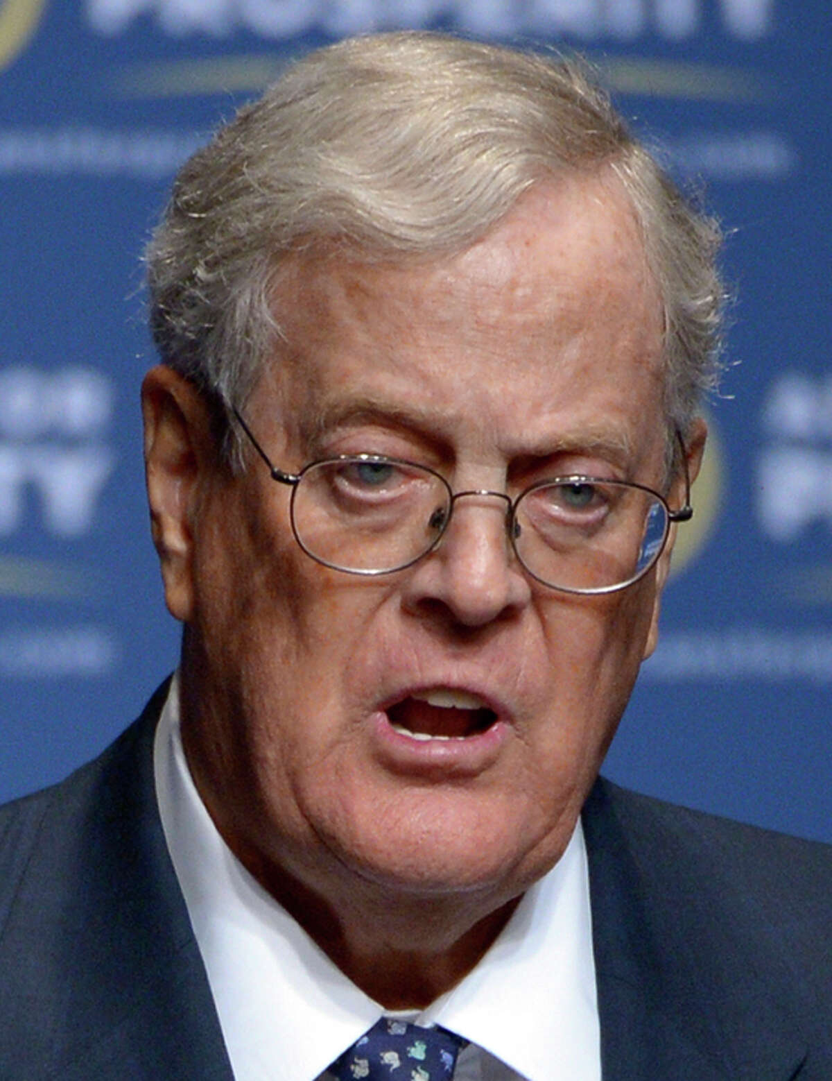 David Koch and his brother held a winter retreat for GOP hopefuls.
