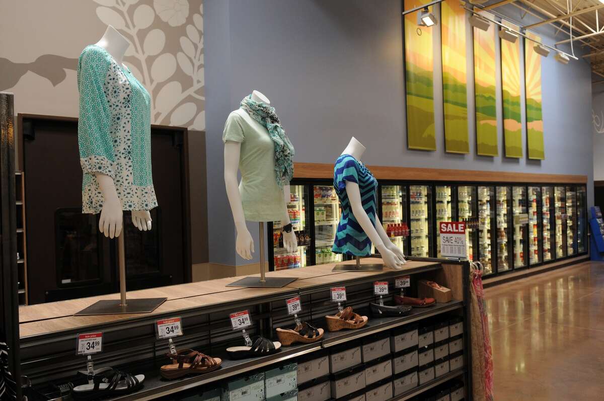 In new Kroger, produce shares space with clothes