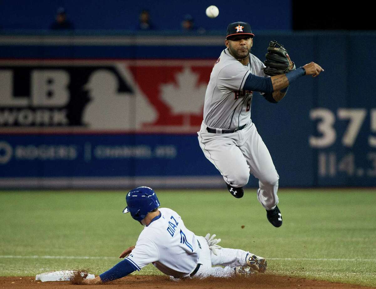 Newcomer Diaz starting at shortstop today