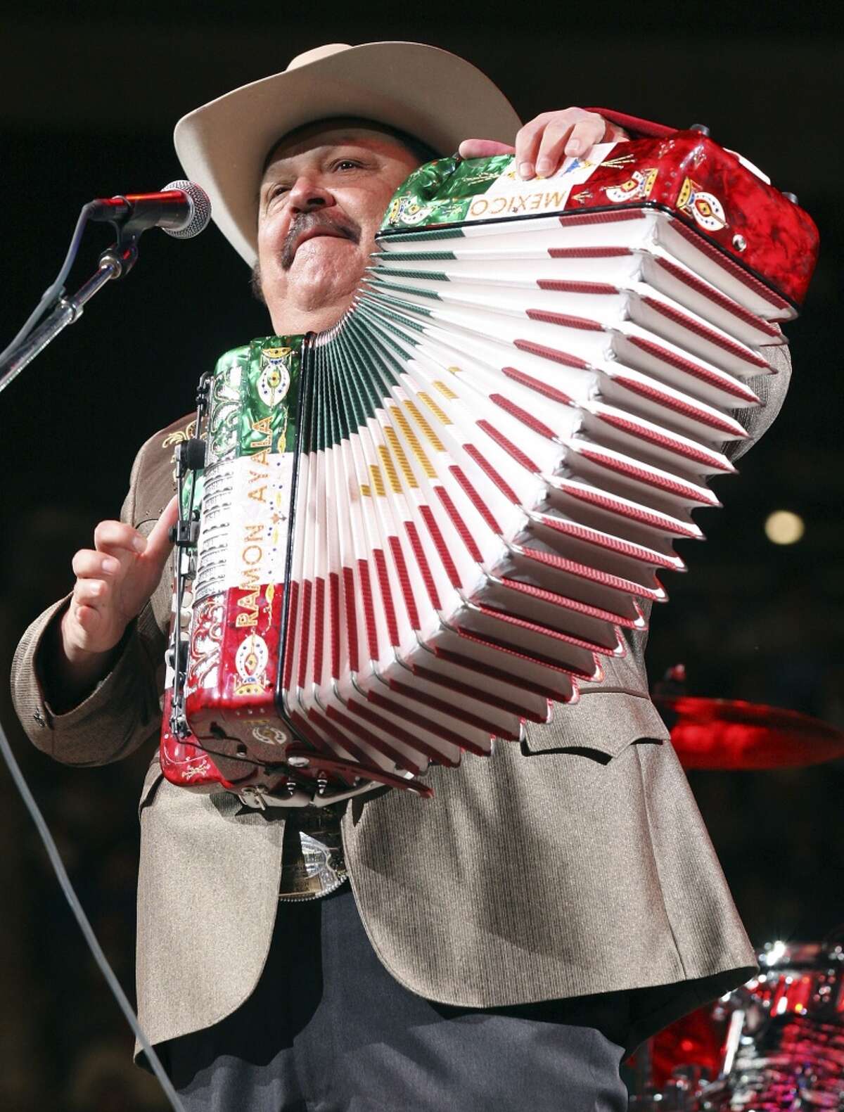 Ramon Ayala – Tejano Explosion, 9 p.m. and midnight shows, Friday, April 11, Cattleman’s Square – Grammy-winning Norteno accordionist’s legend dates to the 1960s with Cornelio Reyna y Los Relampagos Del Norte. (File photo)
