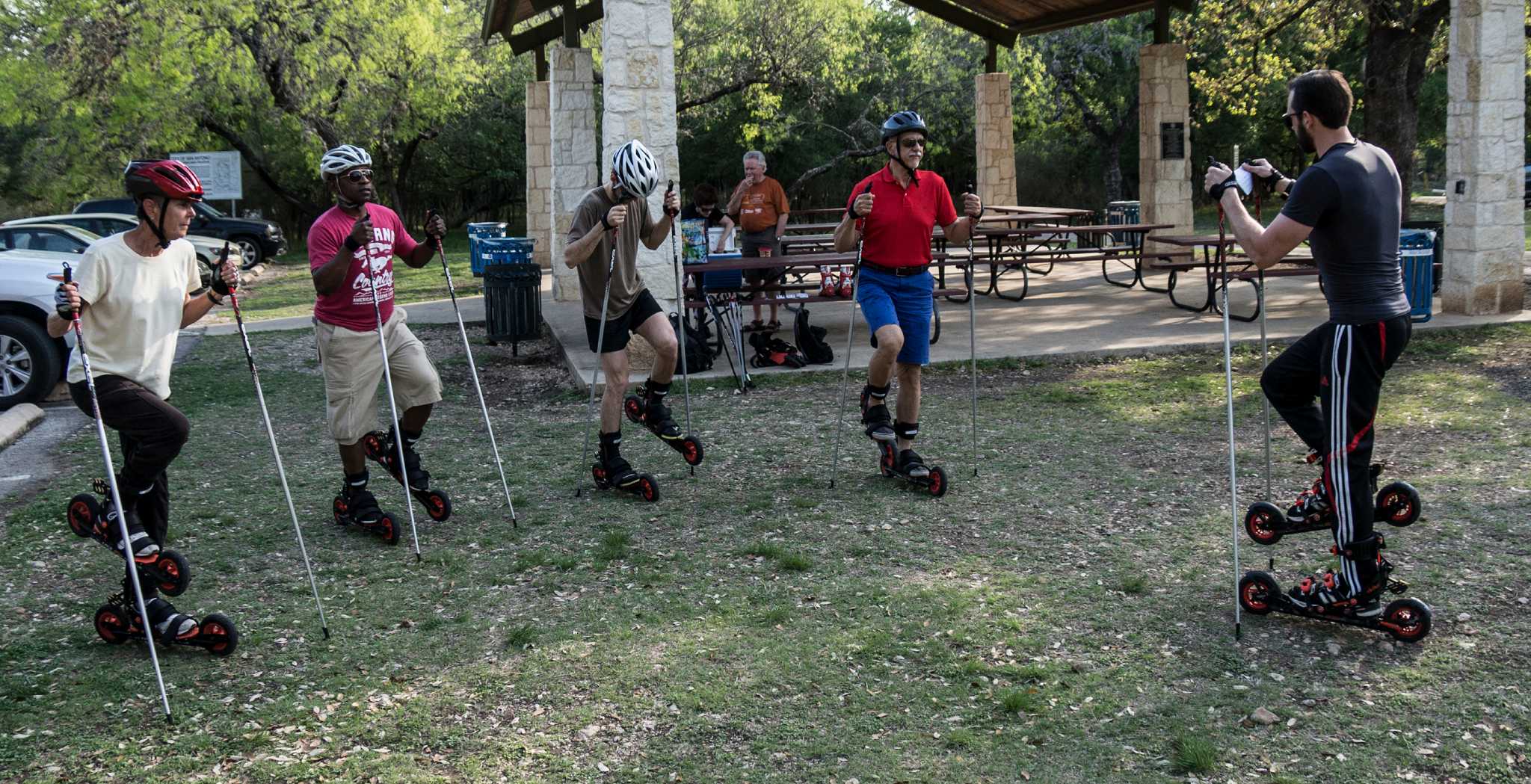 Roller skiing provides same health benefits without cold